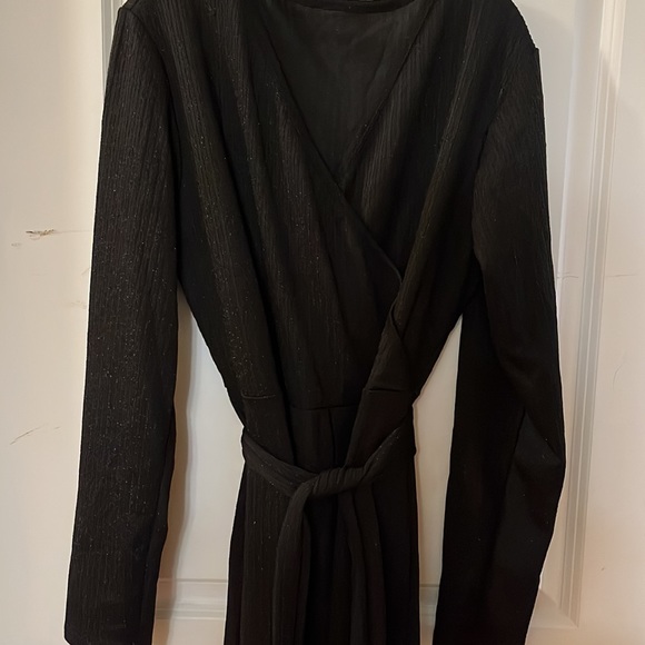 Never worn black sparkly jumpsuit - Picture 2 of 4